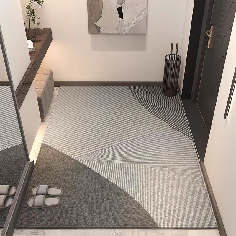 Geometric Patterned Non-Slip Entrance Mat
