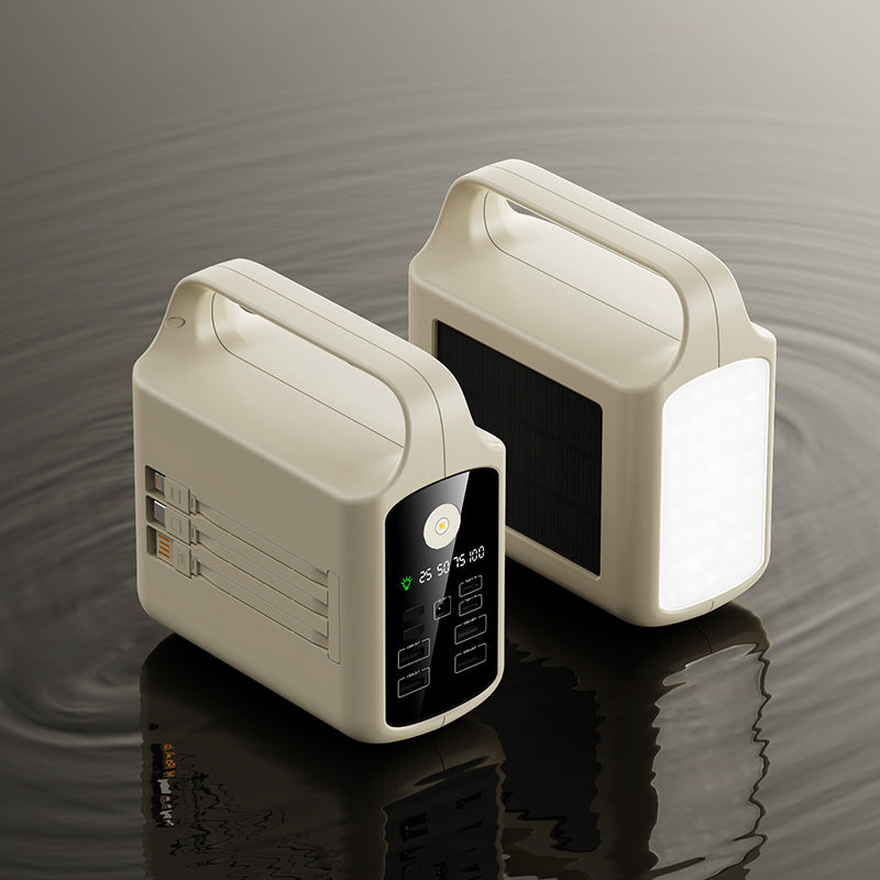 Portable Solar Powerbank with Multifunctional Charging Function Stornfield