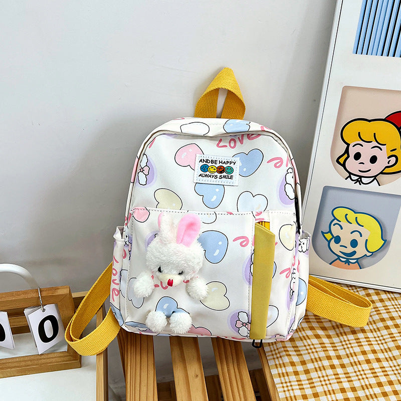 Cute Plush Bunny-Themed Mini Backpack Stornfield