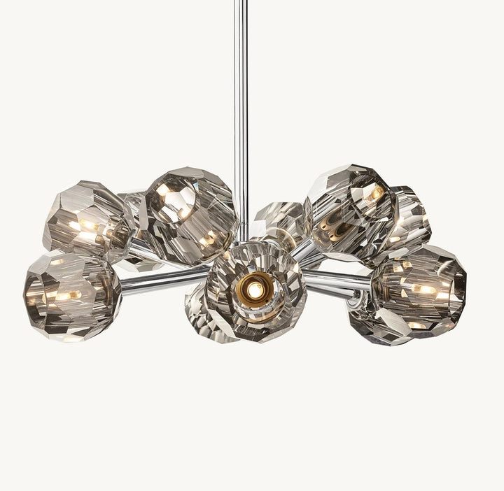 Modern Floral Chandelier
