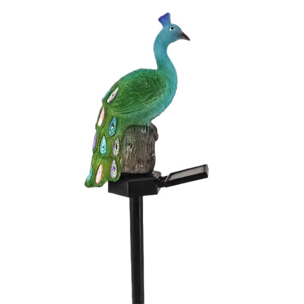 Whimsical Solar-Powered Squirrel Garden Stake Light With Integrated Solar Panel And Warm LED Glow Stornfield