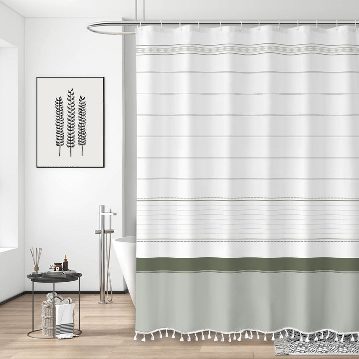 Decorative Bathroom Shower Curtain Stornfield