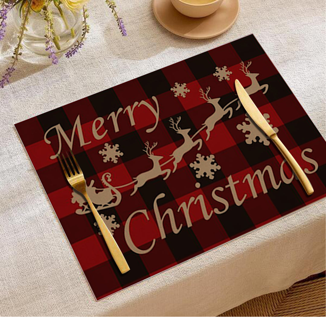 Festive Holiday-Themed Placemats