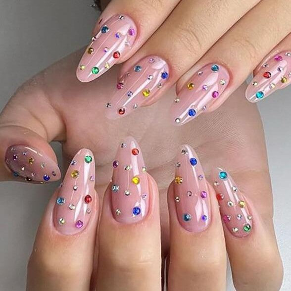 Nail Art Decoration Rhinestone Kit