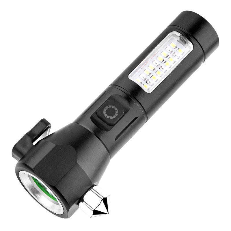 Multi-Function LED Flashlight with Adjustable Focus Stornfield