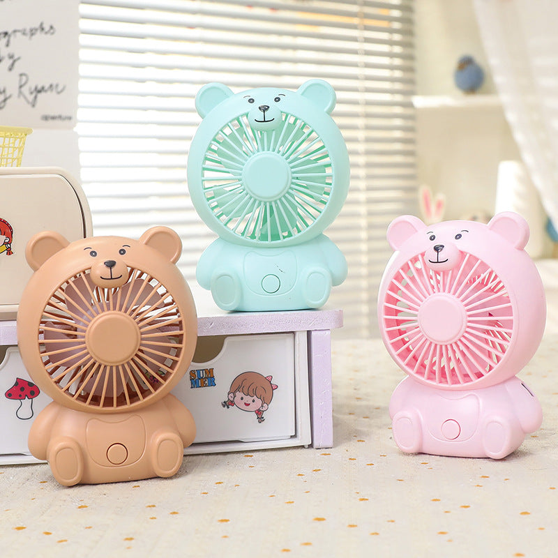 Ladies USB table fan in bear design Stornfield