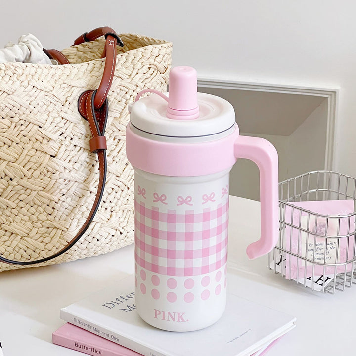Women's drinking container with cheerful cat design Stornfield