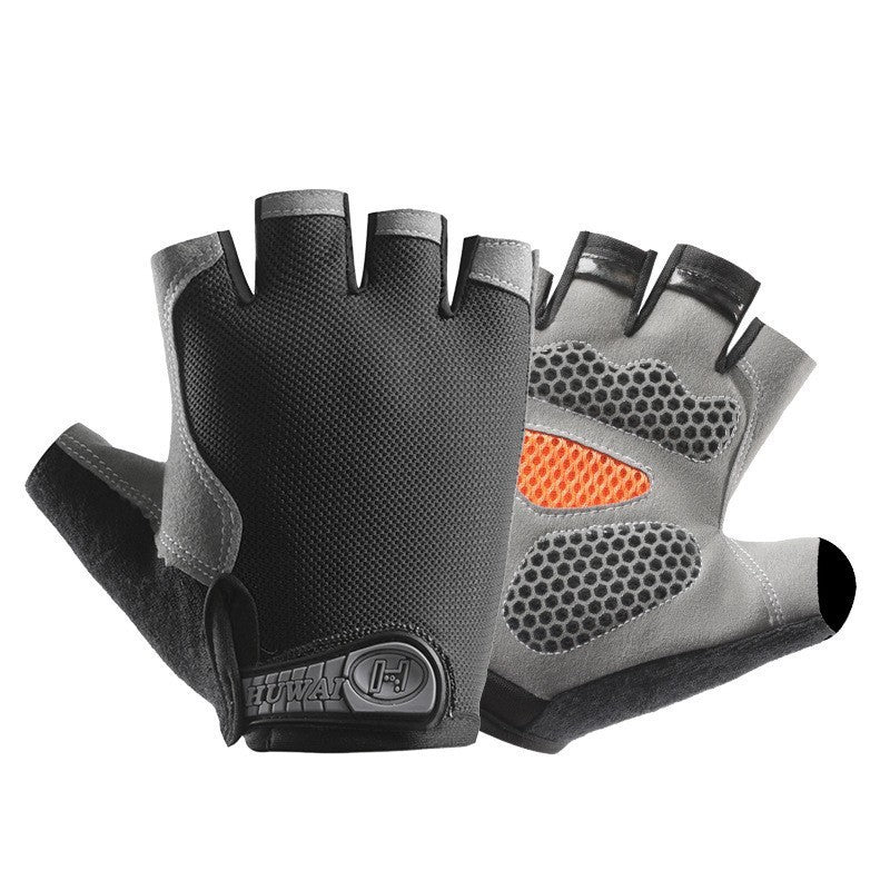 Men's training gloves with non-slip palm and breathable structure Stornfield