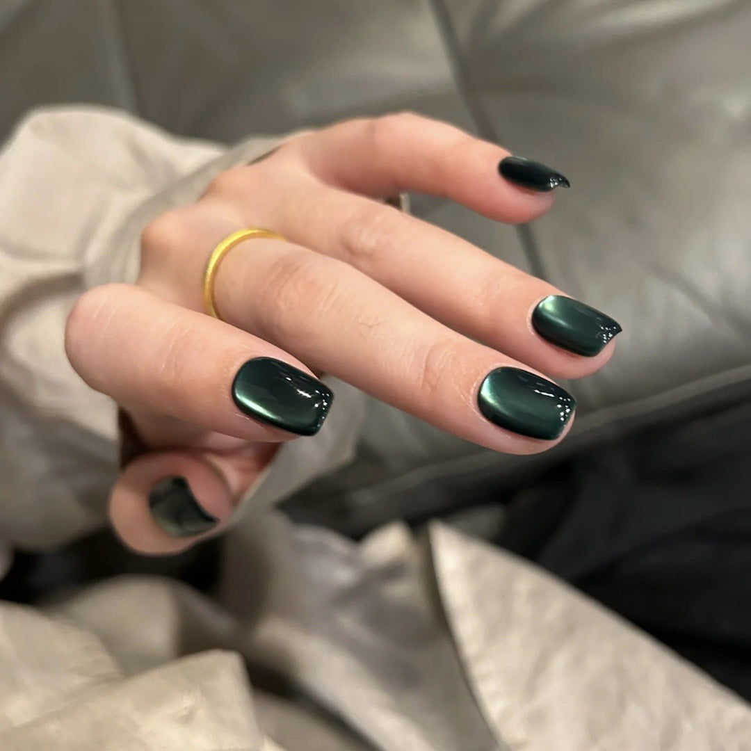 Chic High-Gloss Press-On Nail Tips Stornfield