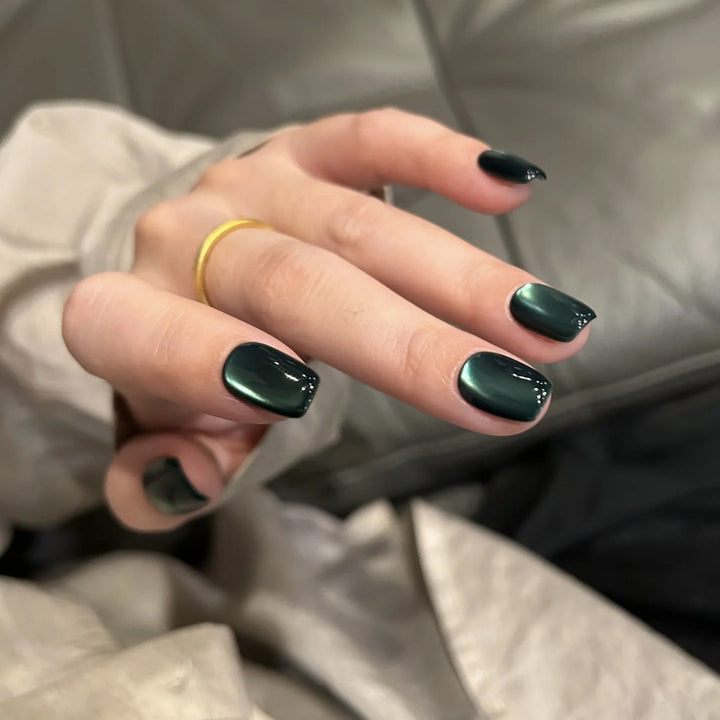 Chic High-Gloss Press-On Nail Tips Stornfield
