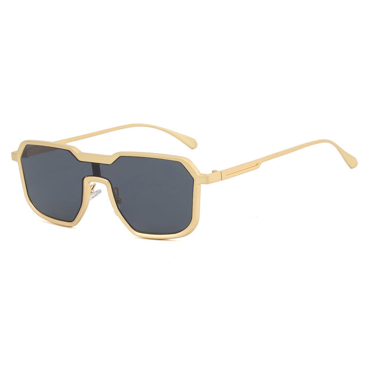 Ladies extravagant geometric sunglasses with protective UV filter Stornfield