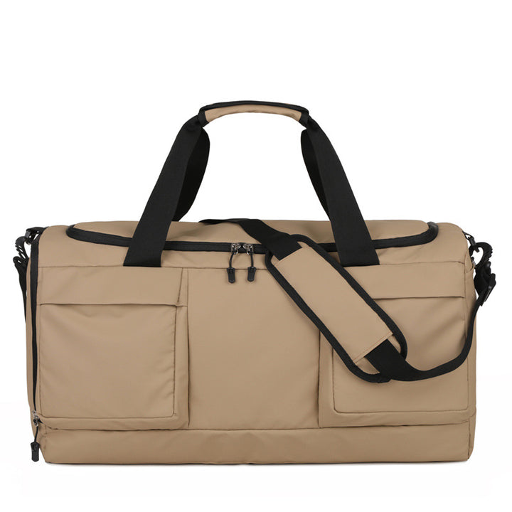 Sporty multifunctional duffel bag with insulated compartment and comfortable carrying system Stornfield