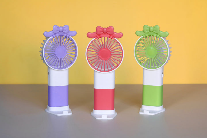 Unisex Portable Mini Hand Fan with Playful Design Stornfield