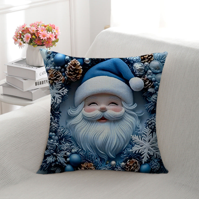 Elegant Floral Decorative Throw Pillow