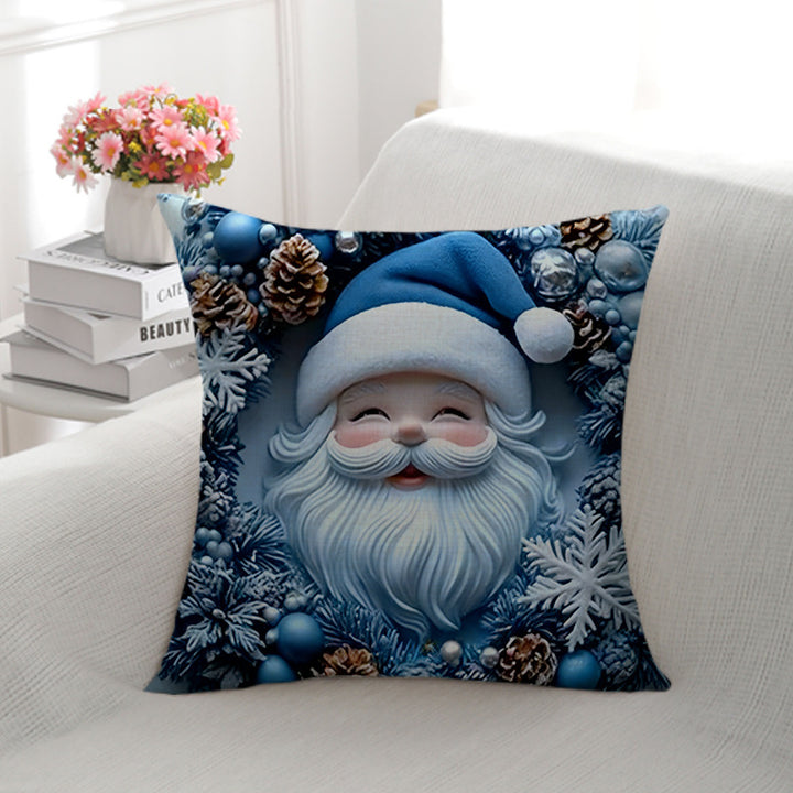 Elegant Floral Decorative Throw Pillow