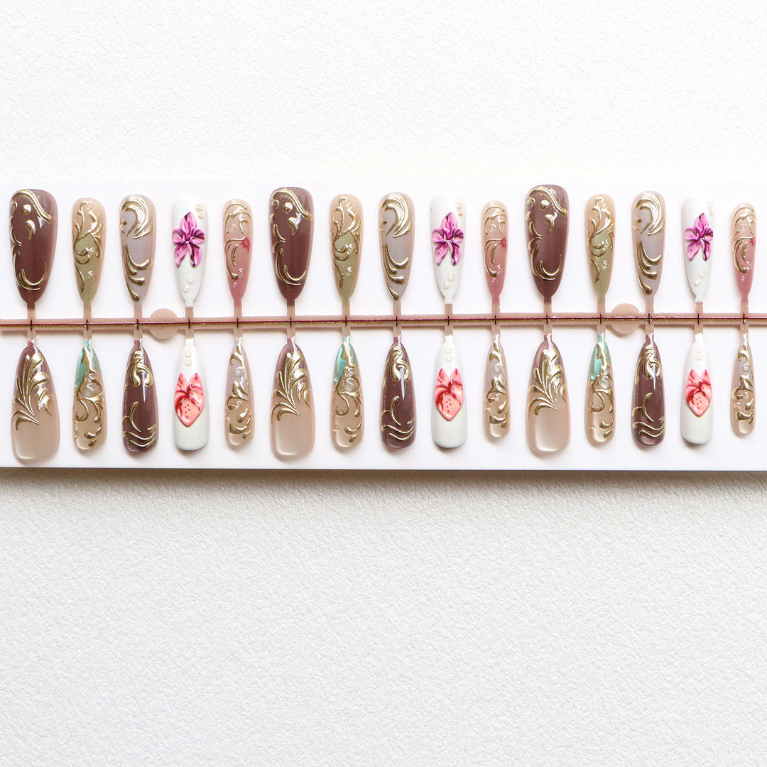 Artistic Gel Nail Design Stornfield