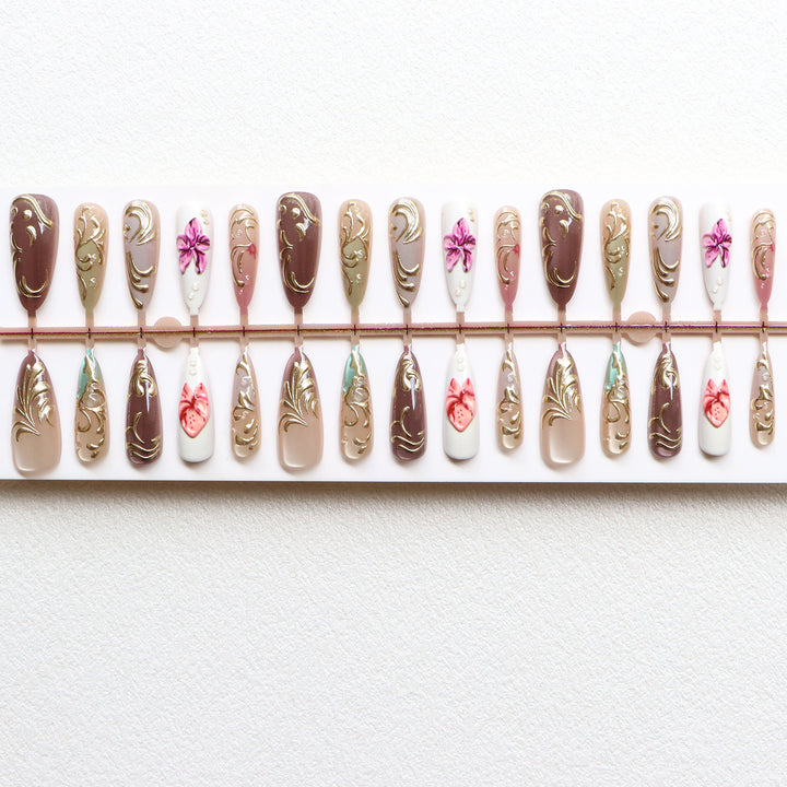 Artistic Gel Nail Design Stornfield