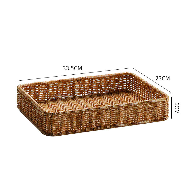 Handwoven Decorative Storage Tray Stornfield