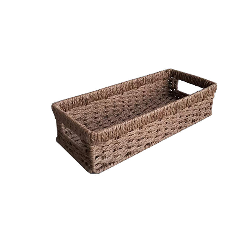Versatile Handwoven Storage Trays Stornfield