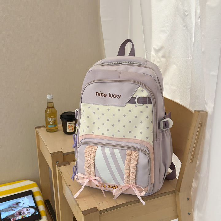 Stylish Multi-Functional Backpack with Cute Charms Stornfield