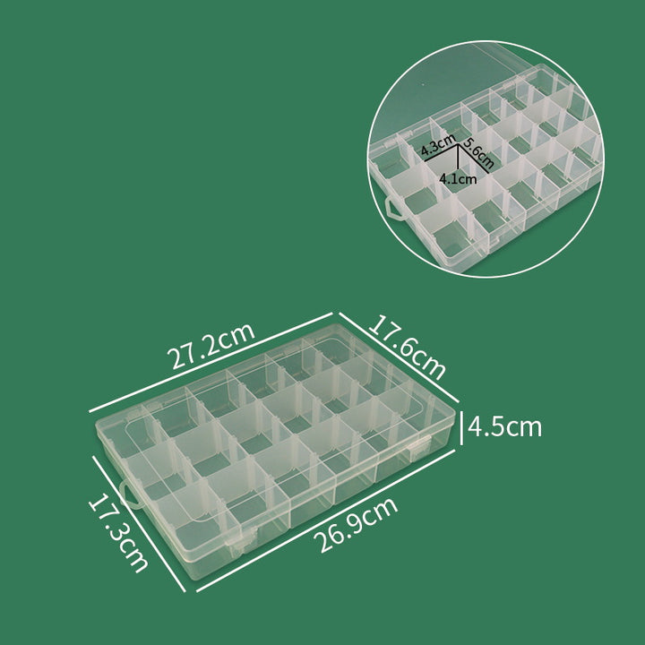 Multi-Divided Craft Supply Storage Container Stornfield