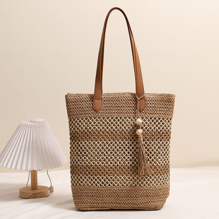 Braided Tote Bag Made From Natural Materials Stornfield