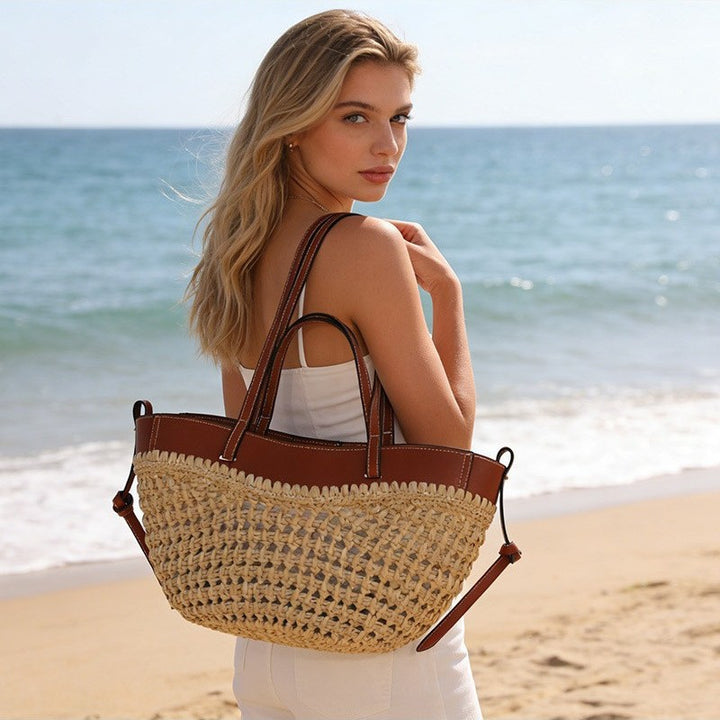Handmade straw bag Stornfield