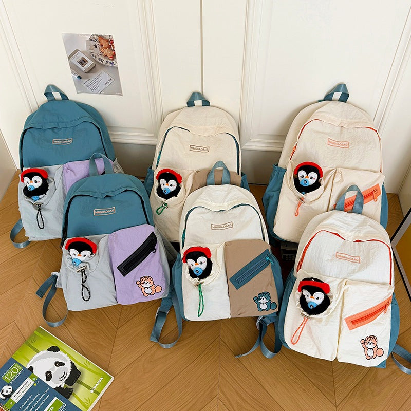 Playful Multi-Pocket Casual Backpack Stornfield