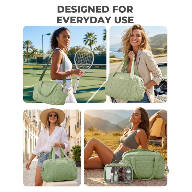 Cosmetic Travel Bag with Transparent Organizer Stornfield
