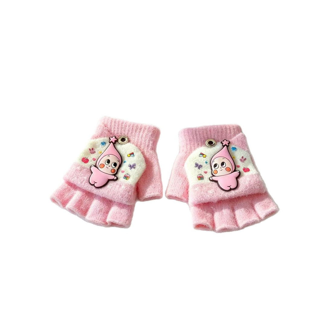 Cute Cartoon-Themed Fingerless Gloves Stornfield