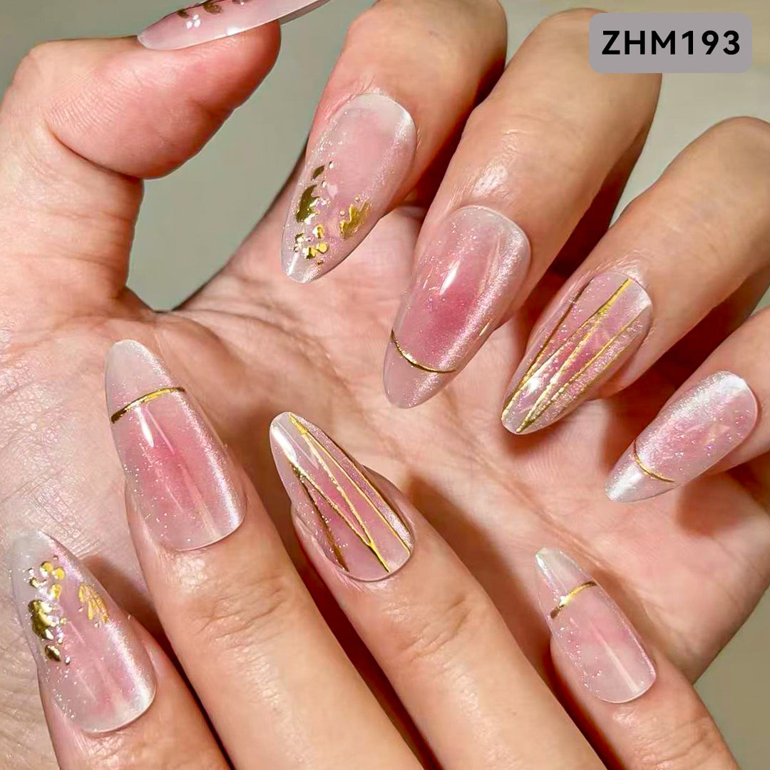 Versatile Press-On Nail Art Set Stornfield