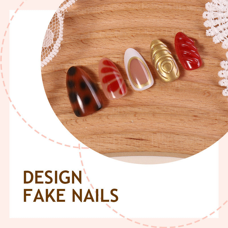 Creative Nail Art Set with Colorful Designs and Different Textures Stornfield