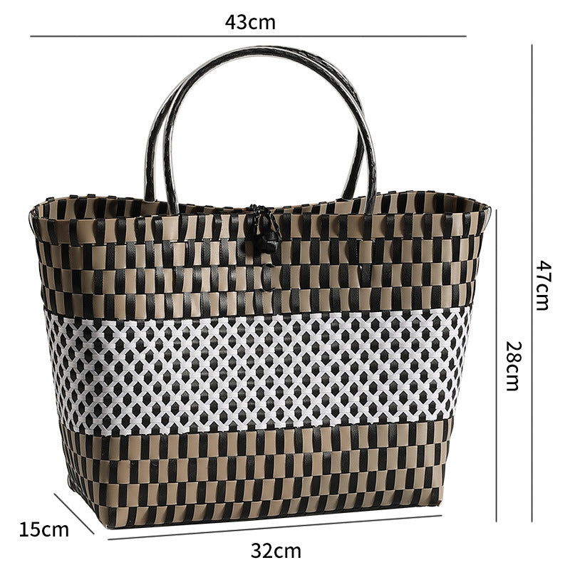 Stylish Woven Beach Tote Stornfield