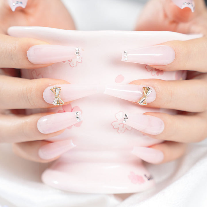 Premium Glamorous Press-On Nail Extension Set Stornfield