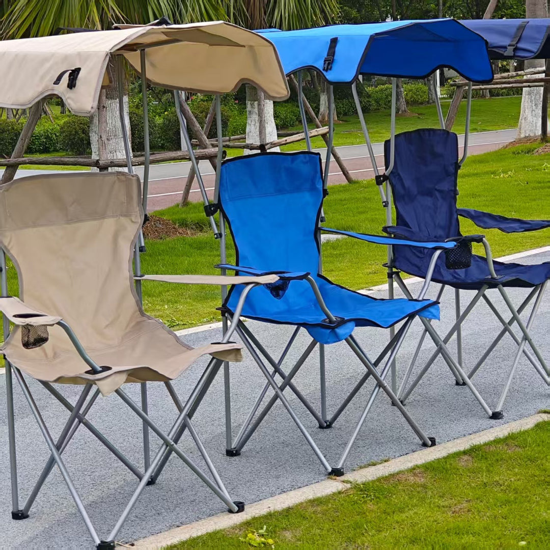Women Foldable Sun Chair with Canopy Stornfield