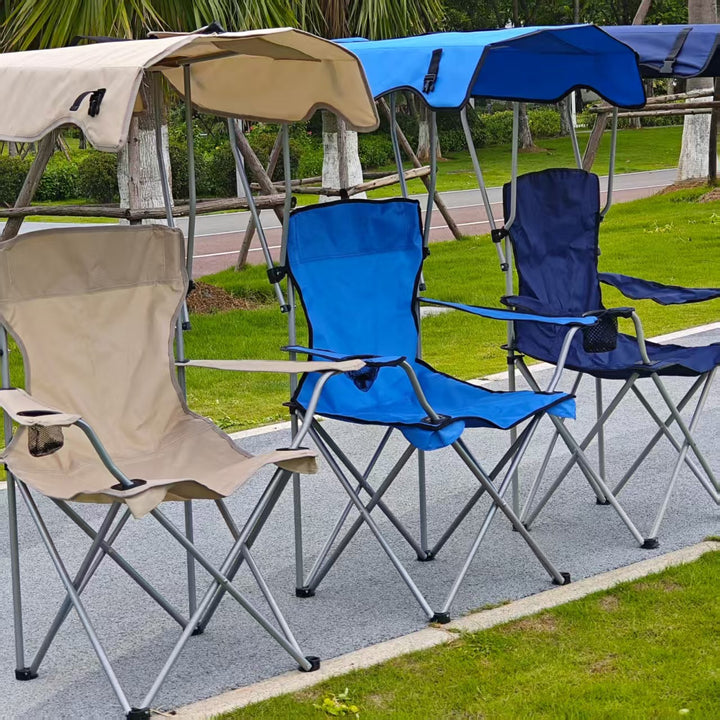 Women Foldable Sun Chair with Canopy Stornfield