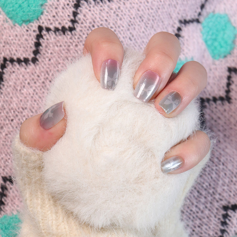 Gradient Ombre Press-On Nails Stornfield