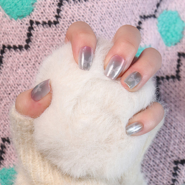 Gradient Ombre Press-On Nails Stornfield