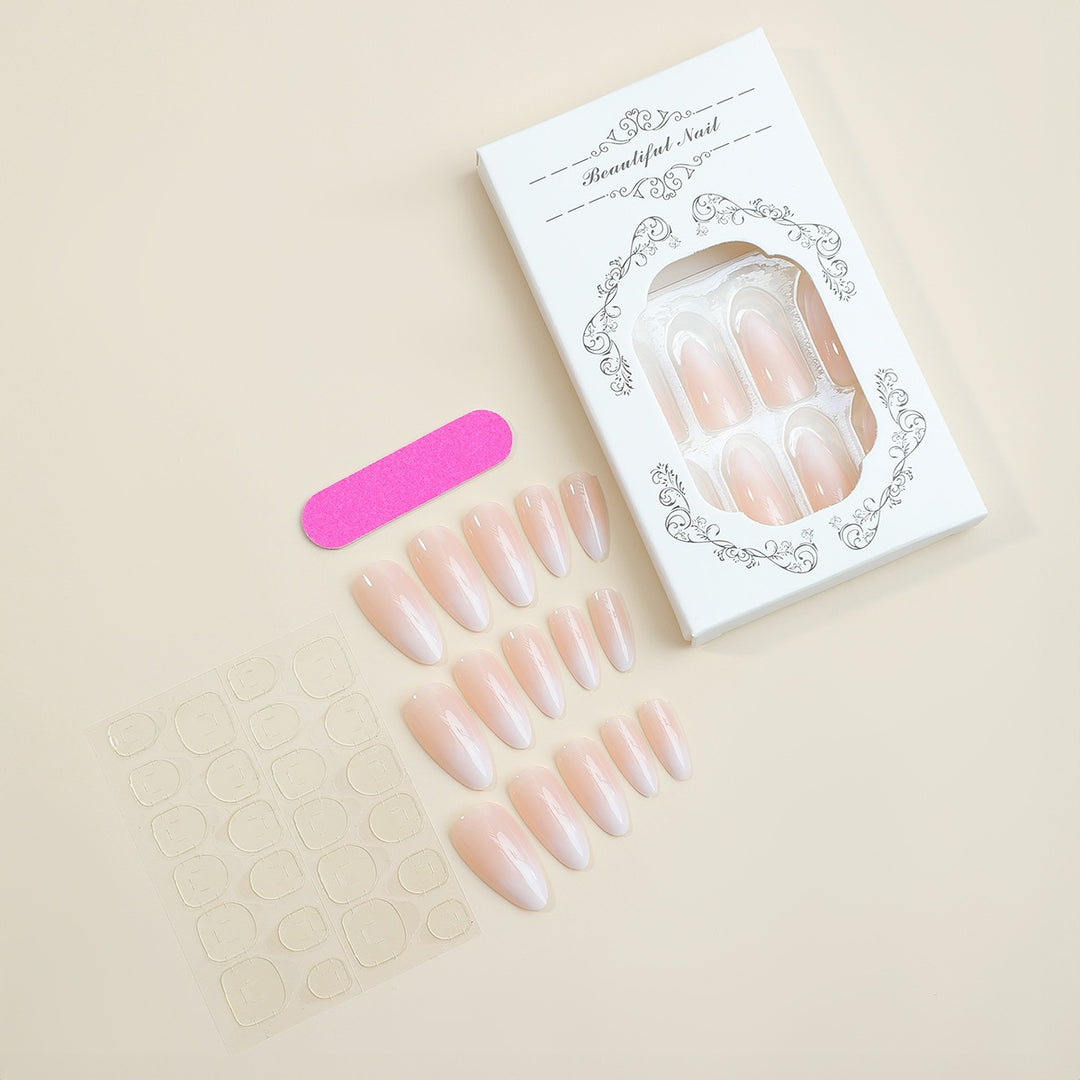 Acrylic nail set with elegant ombre effect Stornfield
