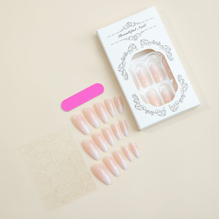 Acrylic nail set with elegant ombre effect Stornfield