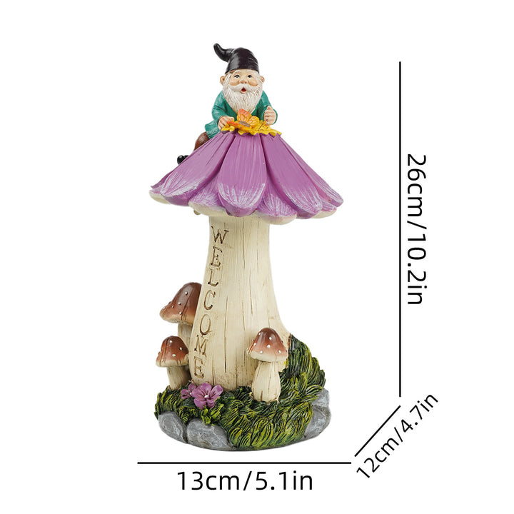 Whimsical Gnome Garden Decor