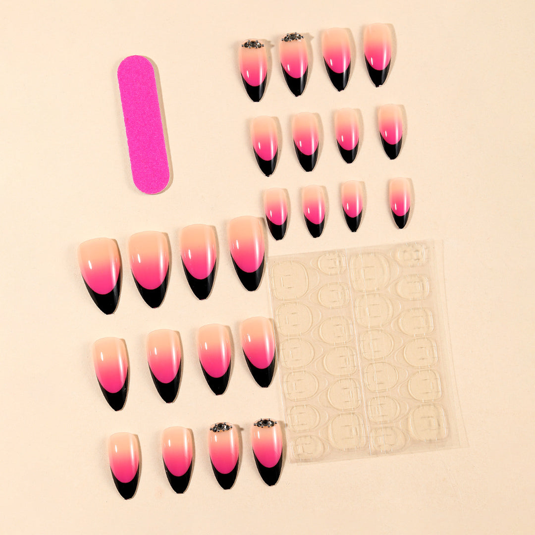 Ornate Ombré Stiletto Nail Art Stornfield