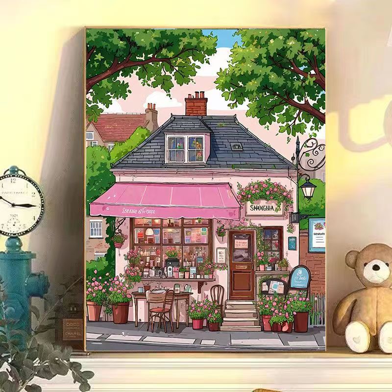 Urban Café Landscape Wall Art Stornfield