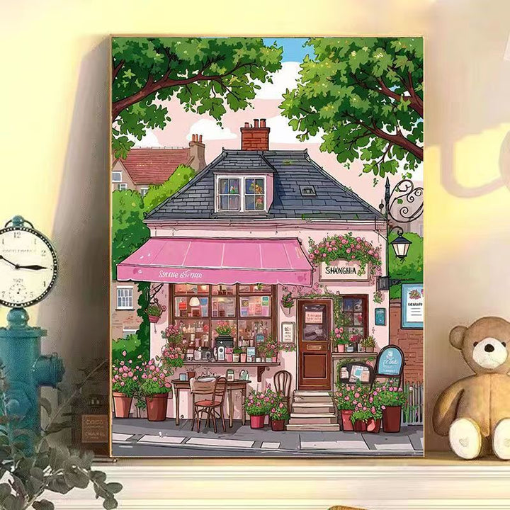 Urban Café Landscape Wall Art Stornfield