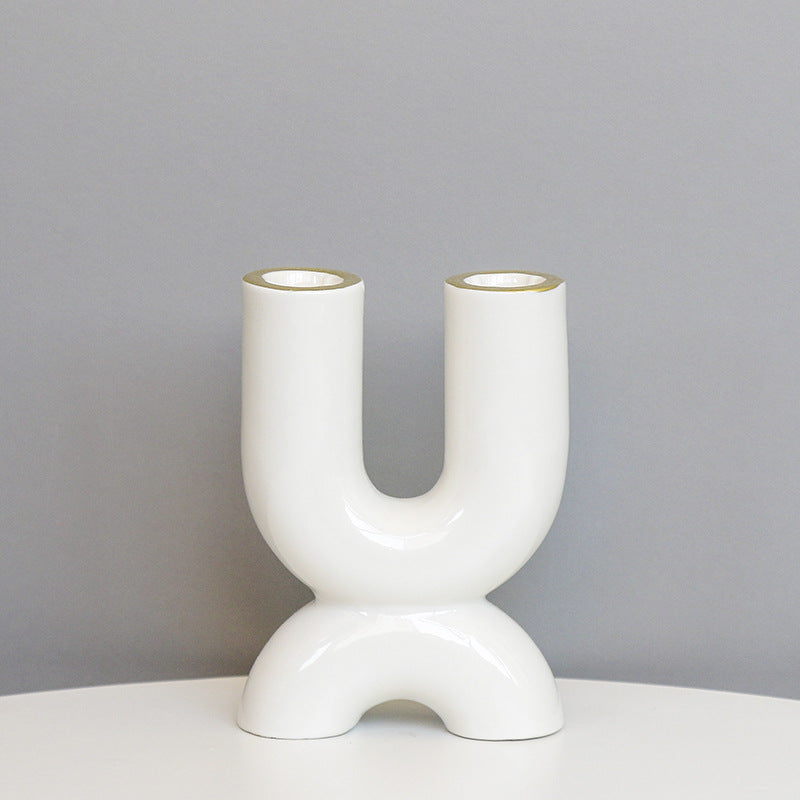 Sculptural Ceramic Candle Holder Stornfeild