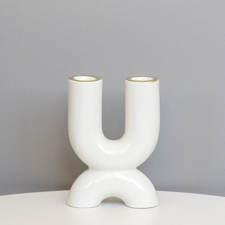 Sculptural Ceramic Candle Holder Stornfeild