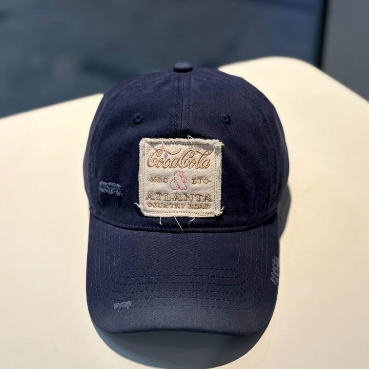 Unisex Vintage-Inspired Distressed Cap Stornfield