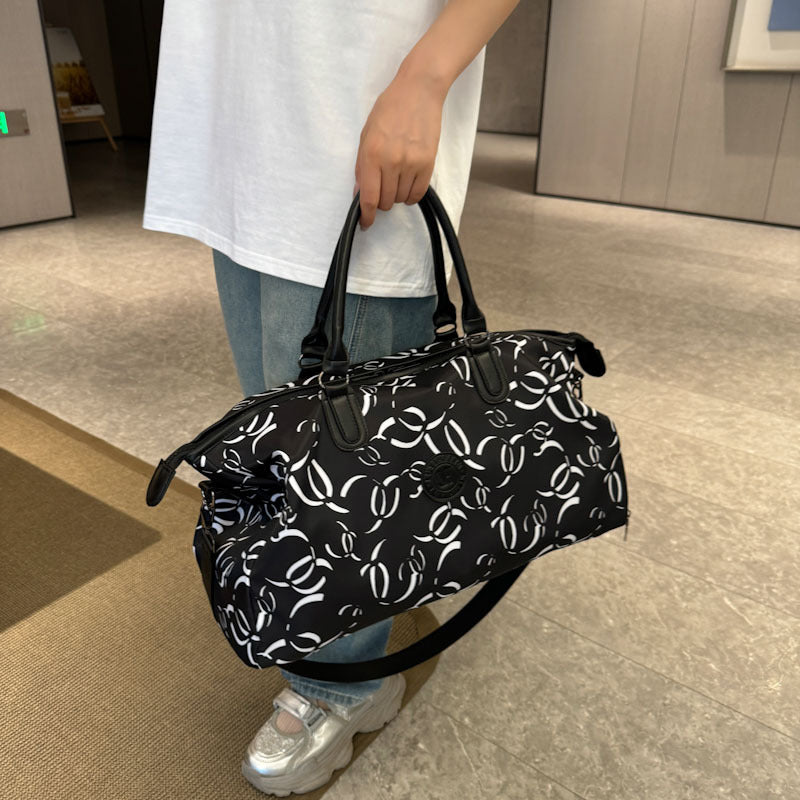Stylish Floral Print Weekend Duffel Bag Stornfield