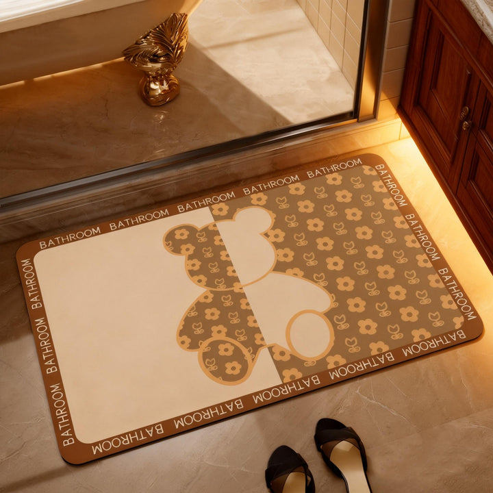 Cute Cartoon Character Bath Mat Stornfield