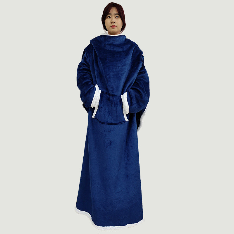 Women Cozy Oversized Poncho made of soft fleece Stornfield